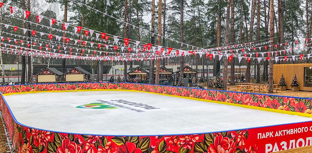 Каток в парке «Раздолье». Изображение 2